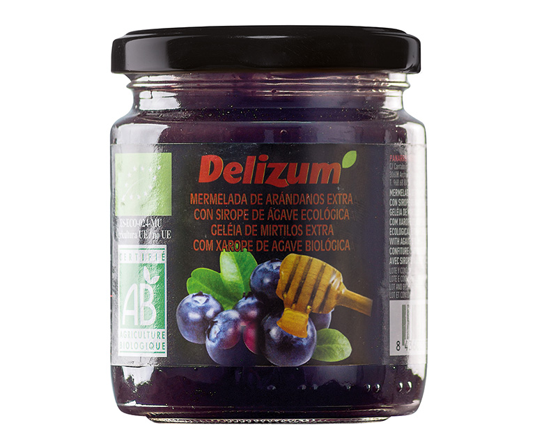 buy organic blueberry & agave jam in bulk