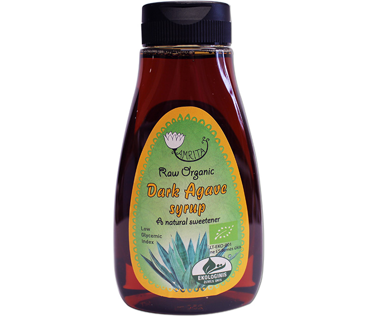Organic Dark Agave Syrup 250ml
