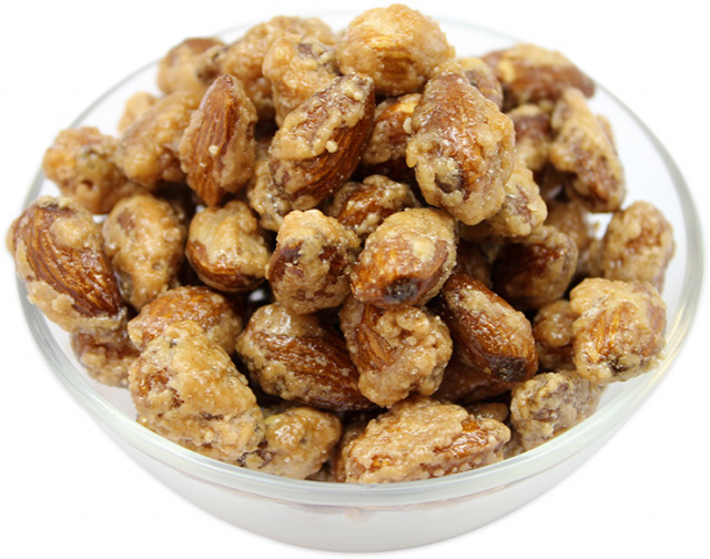 buy roasted almonds with honey in bulk
