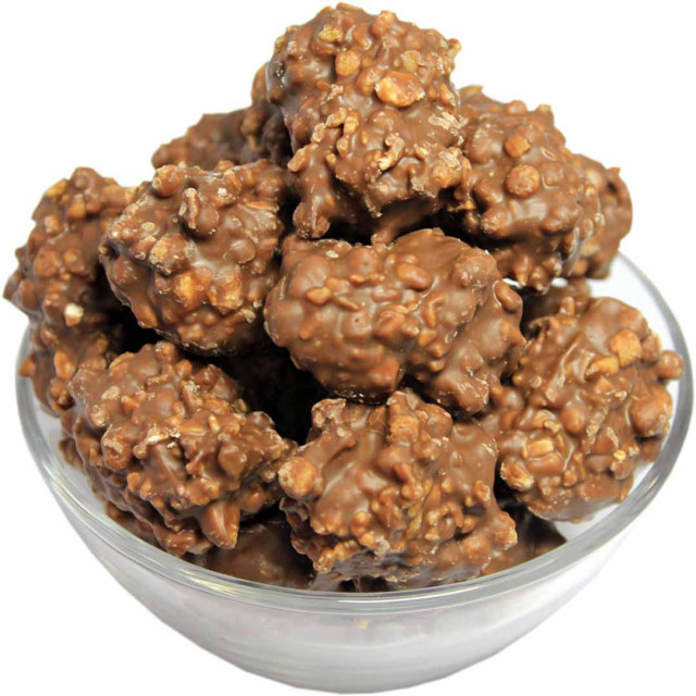 Buy Milk Chocolate Cluster  with Orange and Macadamia Online in Bulk