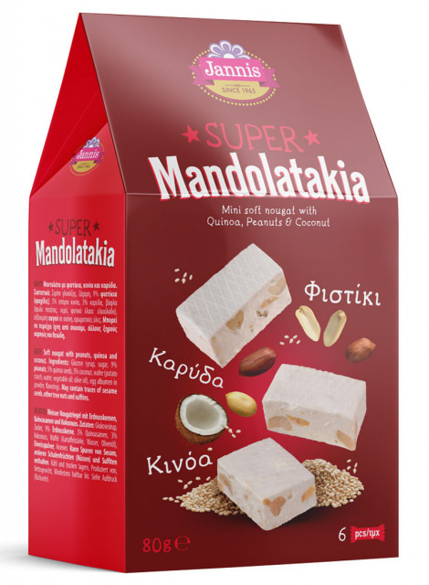 Buy Mini Soft Nougat with Quinoa, Peanuts & Coconut Online